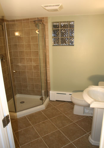 Bathroom remodeled