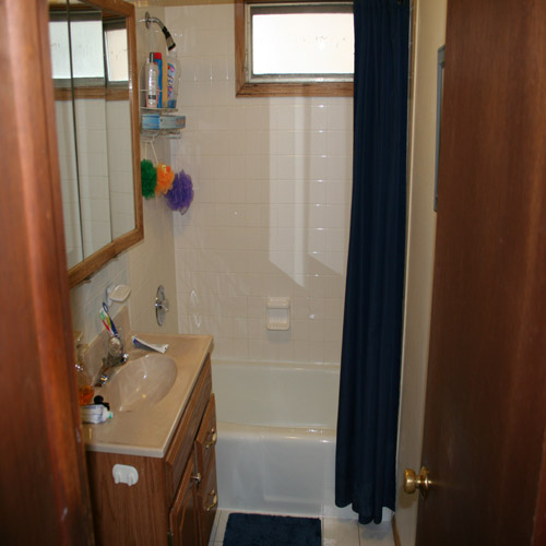 Bathroom before